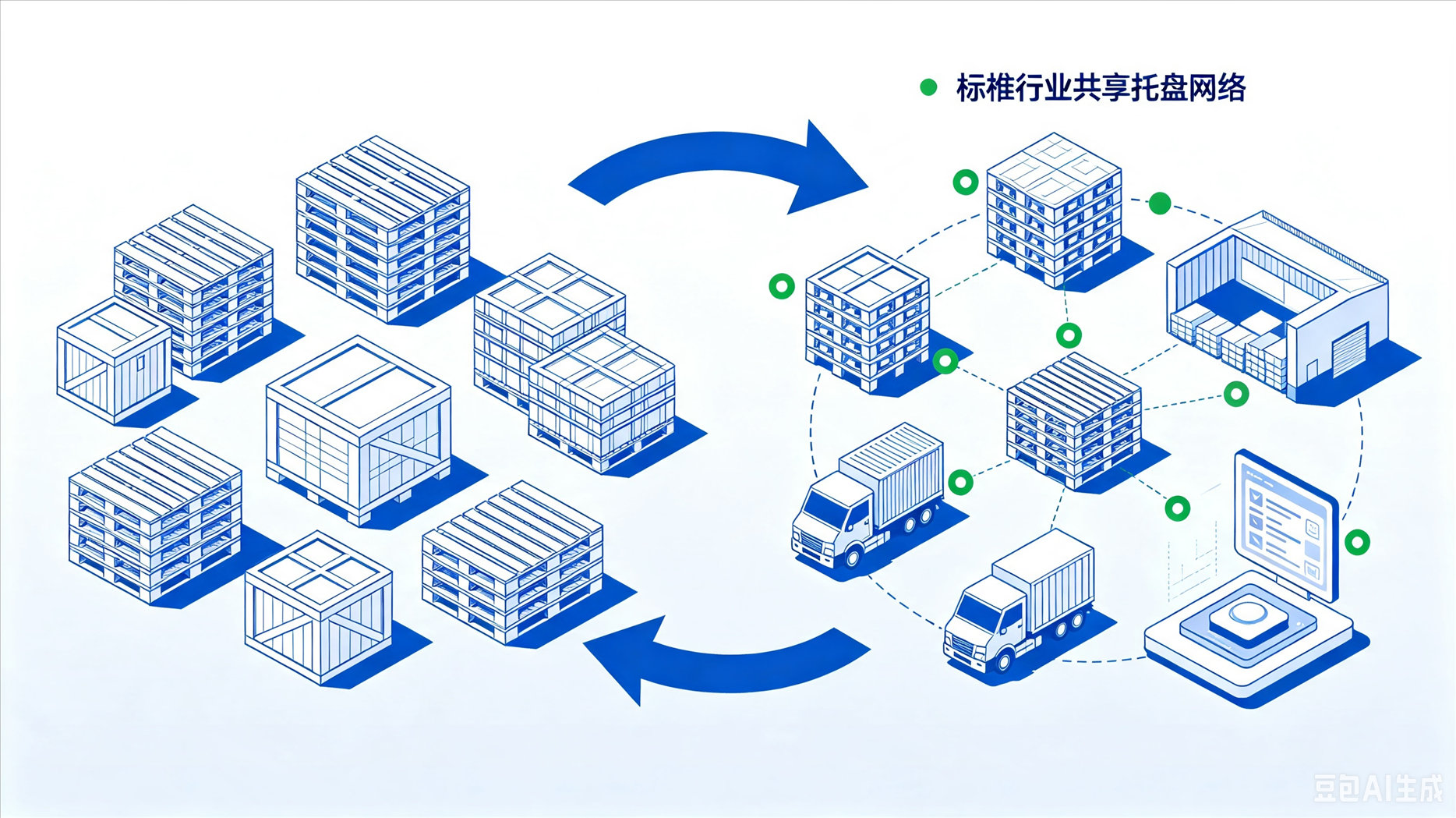 从"各自为政"到"共享流转"：建材行业托盘共享模式的商业